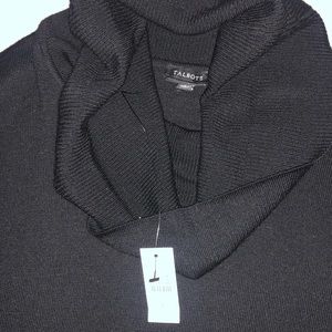 NWT black cowl neck sweater